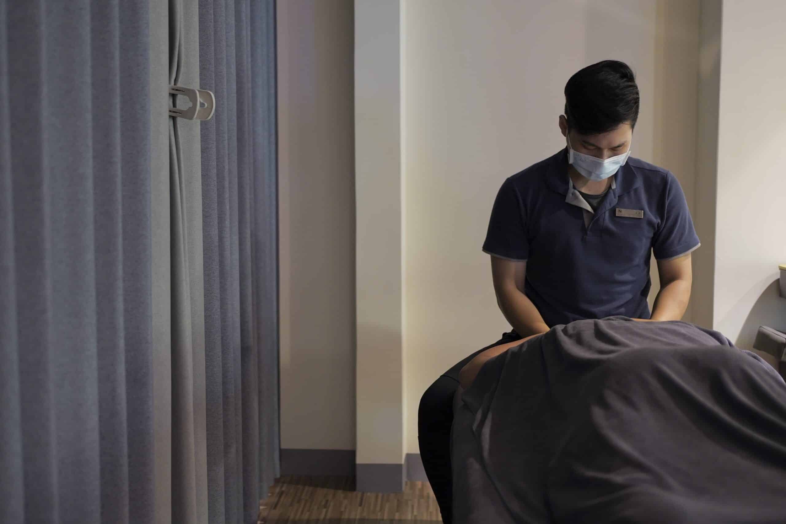 德川家康中壢店環境，專業按摩空間提供舒適的身體調理體驗